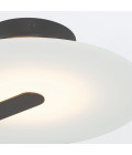 Nuvola liten tak-/vägglampa mattsvart 31.1 cm Eurofase Nuvola liten tak-/vägglampa mattsvart 31.1 cm
