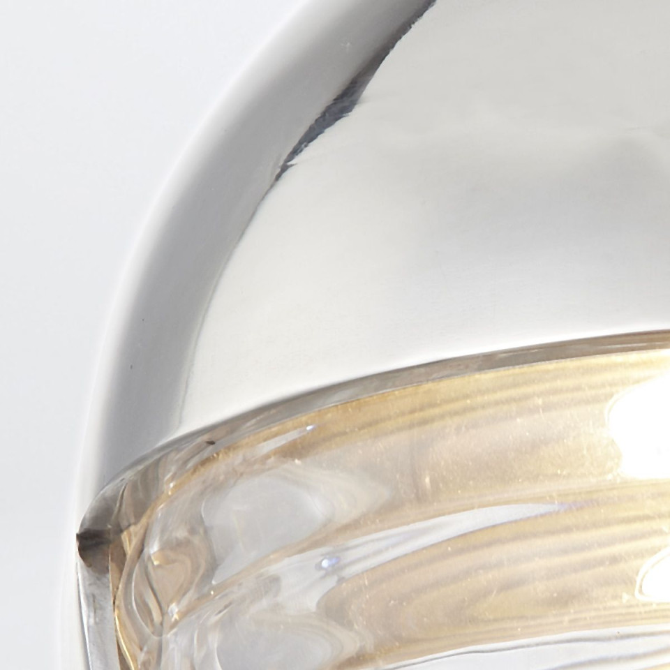 Palais LED vägglampa polerad nickel/klar 14,2 cm Alora Palais LED vägglampa polerad nickel/klar 14,2 cm
