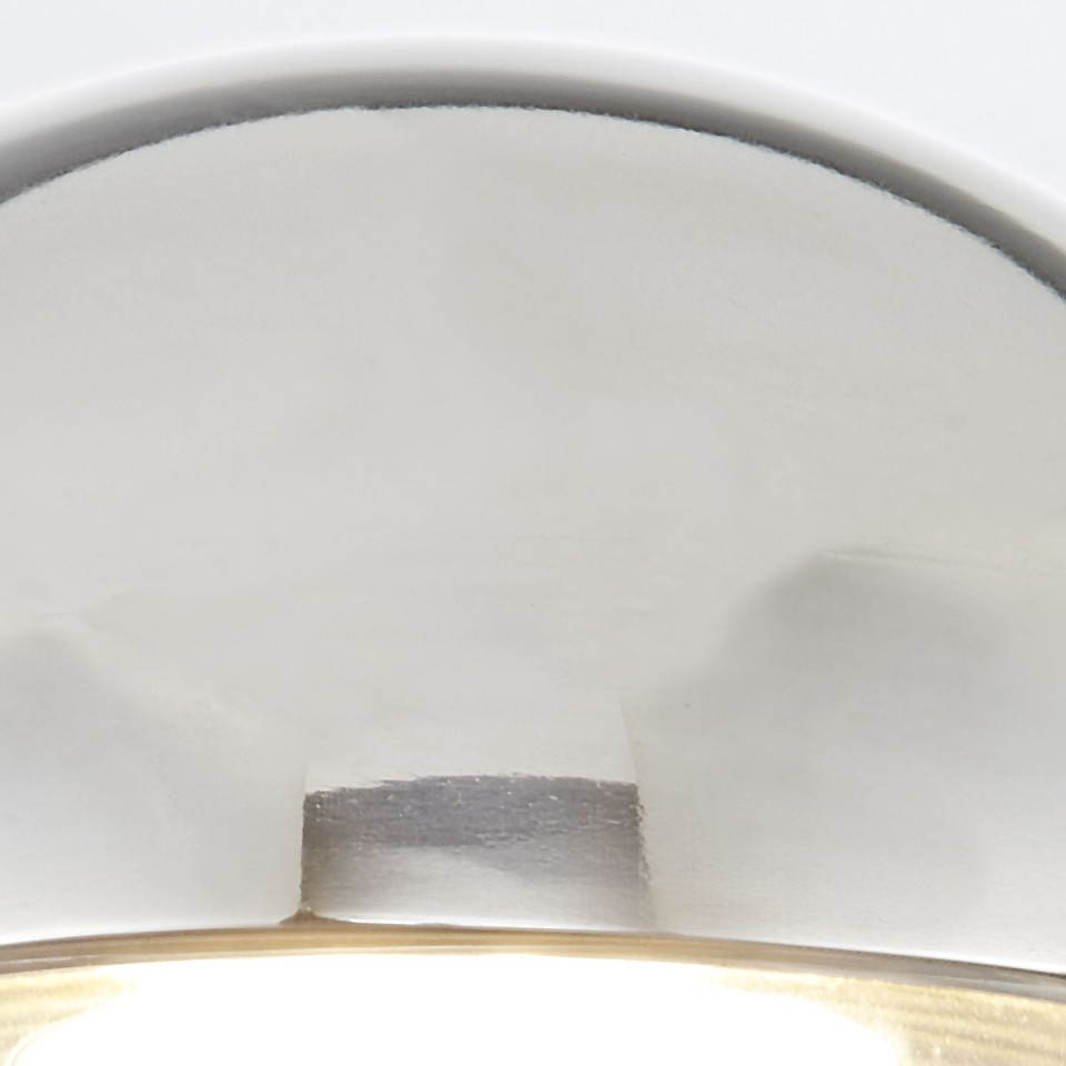 Palais LED vägglampa polerad nickel/klar 14,2 cm Alora Palais LED vägglampa polerad nickel/klar 14,2 cm