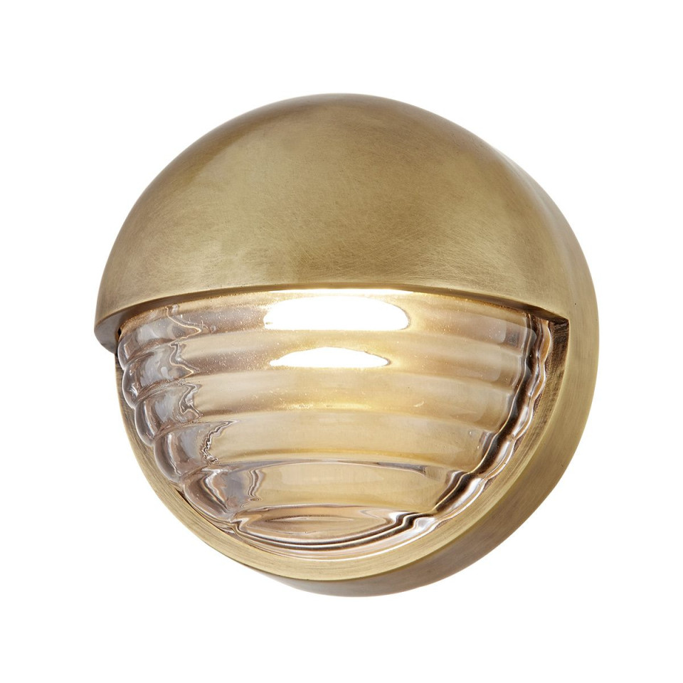 Palais LED vägglampa mässing/klar 14,2 cm Alora Palais LED vägglampa mässing/klar 14,2 cm