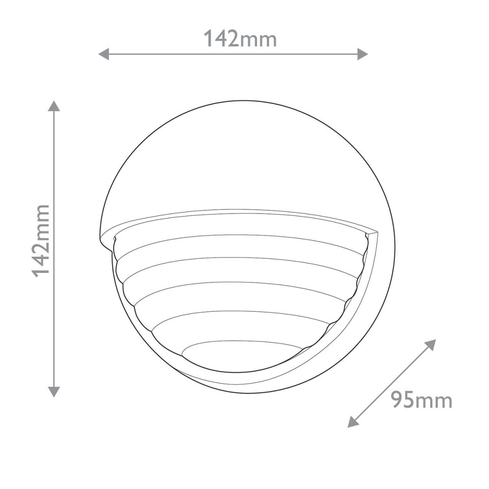 Palais LED vägglampa mässing/klar 14,2 cm Alora Palais LED vägglampa mässing/klar 14,2 cm