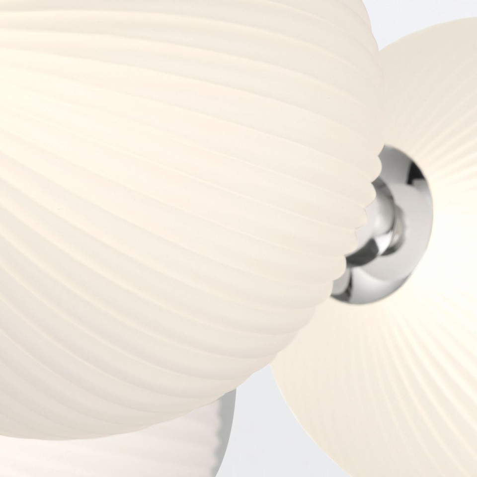 Palmas 2-ljus vägglampa polerad nickel 39 cm