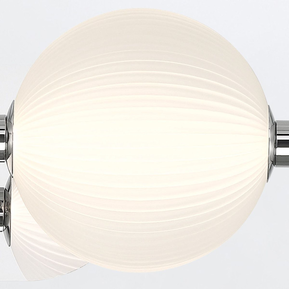 Palmas 2-ljus vägglampa polerad nickel 39 cm