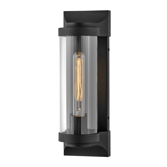 Pearson 1-lt utomhus vägglampa texturerad svart 35.6cm Pearson 1-lt utomhus vägglampa texturerad svart 35.6cm