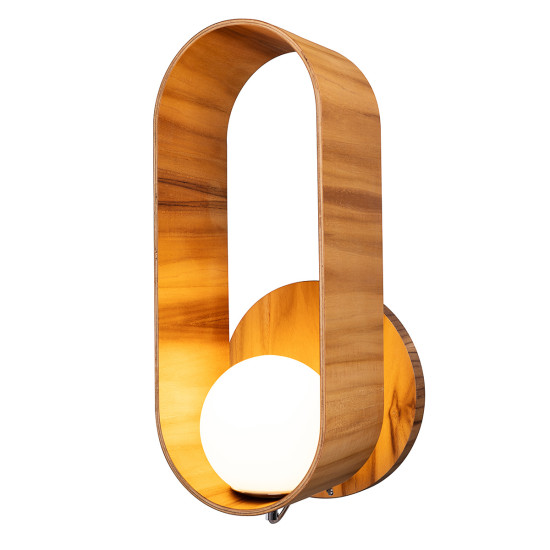 Sfera vägglampa teakfaner 52,5 cm Sfera vägglampa teakfaner 52,5 cm