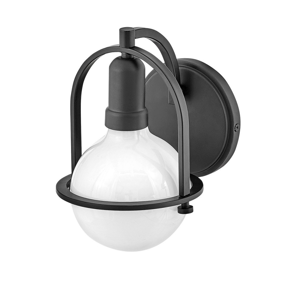 Somerset 1-ljus vägglampa svart/vit 23.3 cm Hinkley Lighting Somerset 1-ljus vägglampa svart/vit 23.3 cm