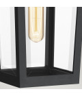Buckley 1-ljus medium vägglampa för utomhusbruk mattsvart/mässing 42,9 cm IP44 Quoizel Buckley 1-ljus medium vägglampa för utomhusbruk mattsvart/mässing 42,9 cm IP44