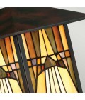 Inglenook 1-Lt Medium Outdoor Wall Light Valiant Bronze/Glass 31.4cm IP44