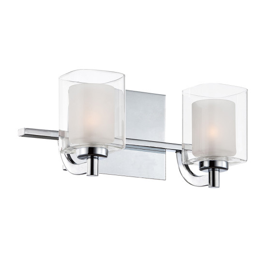 Kolt 2 vägglampa polerad krom 15,9cm IP44 Kolt 2 vägglampa polerad krom 15,9cm IP44