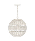 Lindendale 1-ljus taklampa utomhus antikvit 40,5 cm IP44 Quoizel Lindendale 1-ljus taklampa utomhus antikvit 40,5 cm IP44