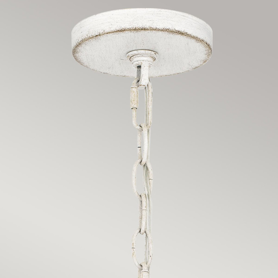 Lindendale 1-ljus taklampa utomhus antikvit 40,5 cm IP44 Quoizel Lindendale 1-ljus taklampa utomhus antikvit 40,5 cm IP44