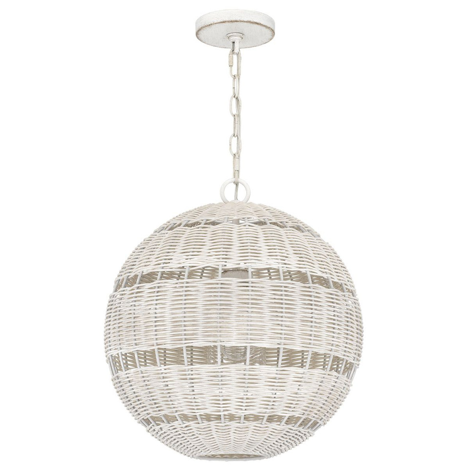 Lindendale 1-ljus taklampa utomhus antikvit 40,5 cm IP44 Quoizel Lindendale 1-ljus taklampa utomhus antikvit 40,5 cm IP44