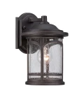 Marblehead 1-Lt medium utomhus vägglampa palladiansk brons/klar 28,1 cm IP44