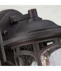 Marblehead 1-Lt medium utomhus vägglampa palladiansk brons/klar 28,1 cm IP44