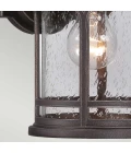 Marblehead 1-Lt medium utomhus vägglampa palladiansk brons/klar 28,1 cm IP44
