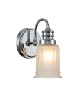 Swell 1 Wall Lamp Polished Chrome 23.7cm IP44