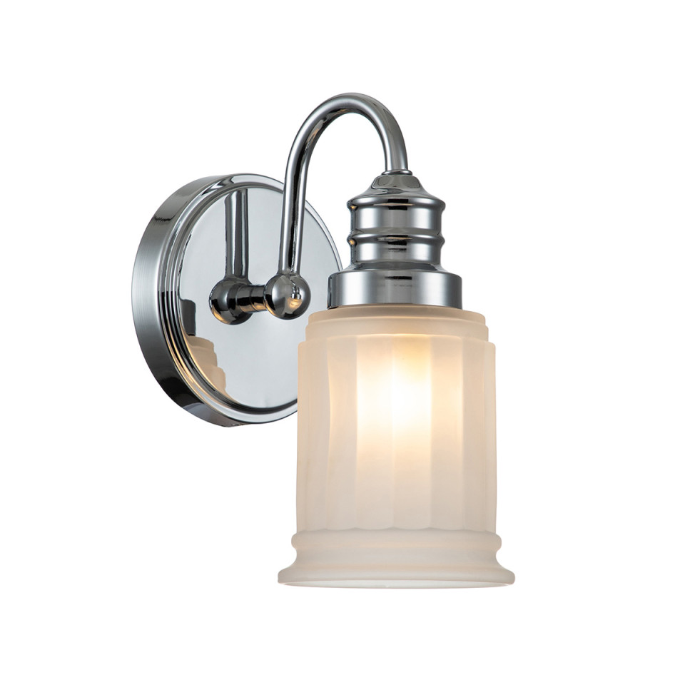 Swell 1 Wall Lamp Polished Chrome 23.7cm IP44