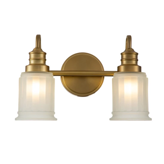 Swell 2 vägglampa borstad mässing 23,7cm IP44