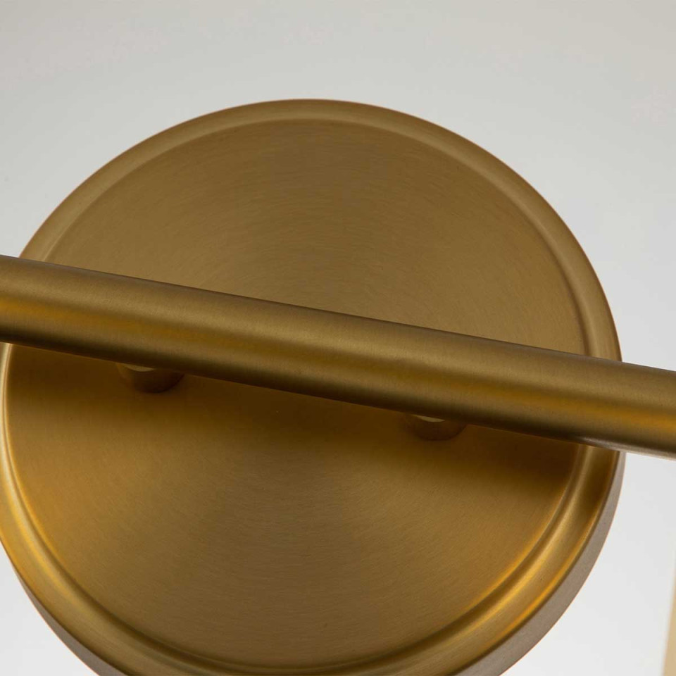Swell 2 Wall Lamp Brushed Brass 23.7cm IP44 Elstead Lighting Swell 2 Wall Lamp Brushed Brass 23.7cm IP44