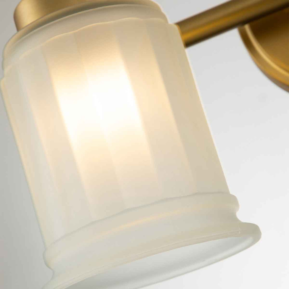 Swell 2 Wall Lamp Brushed Brass 23.7cm IP44 Elstead Lighting Swell 2 Wall Lamp Brushed Brass 23.7cm IP44