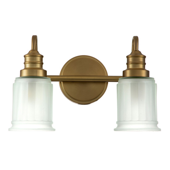 Swell 2 Wall Lamp Brushed Brass 23.7cm IP44