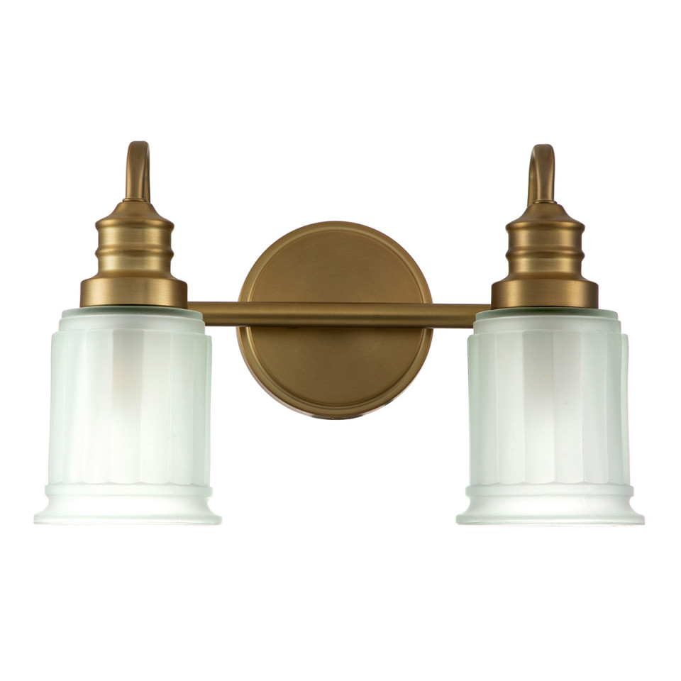 Swell 2 Wall Lamp Brushed Brass 23.7cm IP44 Elstead Lighting Swell 2 Wall Lamp Brushed Brass 23.7cm IP44