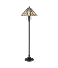 Victory 2 tiffany golvlampa valiant brons 149.4cm Elstead Lighting Victory 2 tiffany golvlampa valiant brons 149.4cm