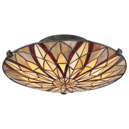 Victory 2 tiffany plafond valiant brons 42.1cm