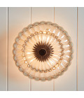 Whitecap 3-ljus semi plafond bärnstensfärgad glas/kakaobrun 29.7 cm Quoizel Whitecap 3-ljus semi plafond bärnstensfärgad glas/kakaobrun 29.7 cm