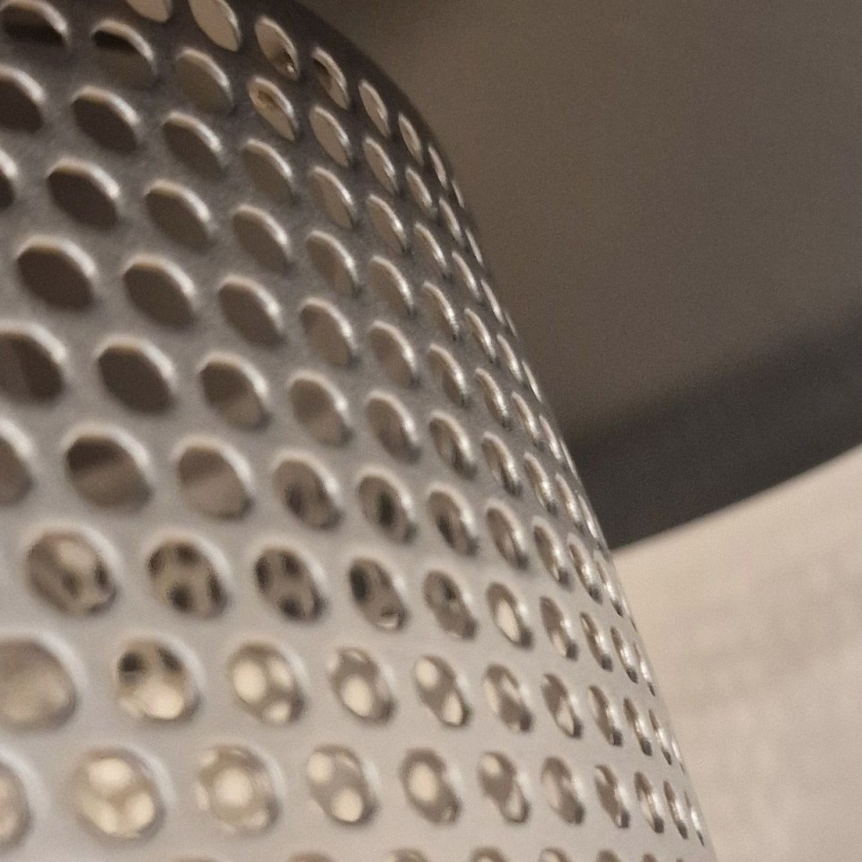 Saturne 1-lt utomhus vägglampa grå/silver 22,1 cm