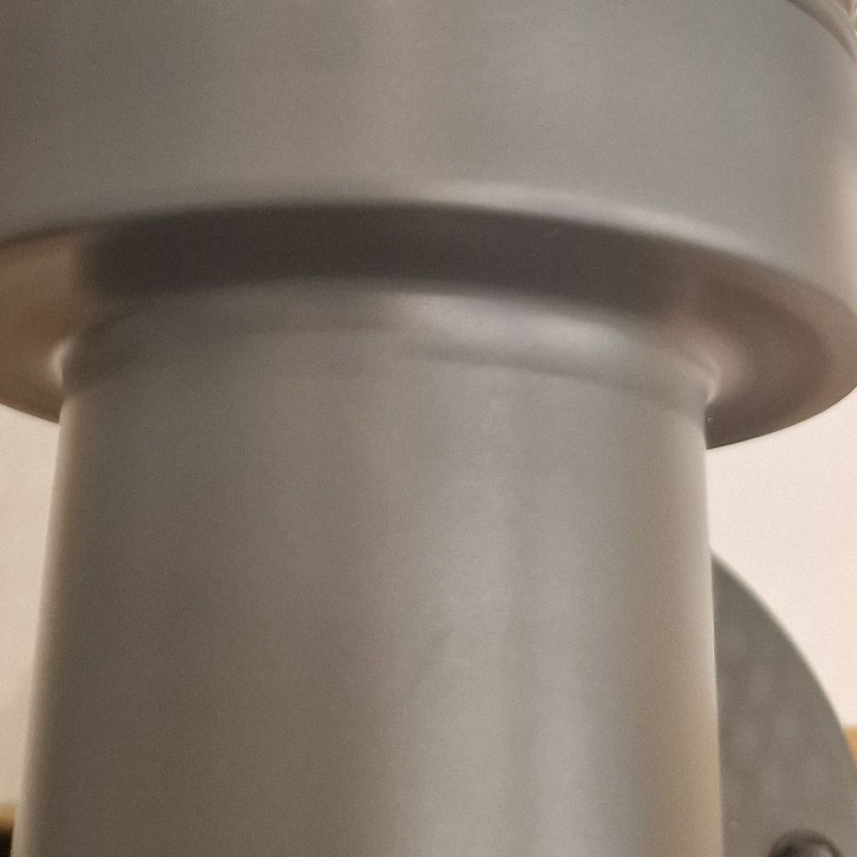 Saturne 1-lt utomhus vägglampa grå/silver 22,1 cm