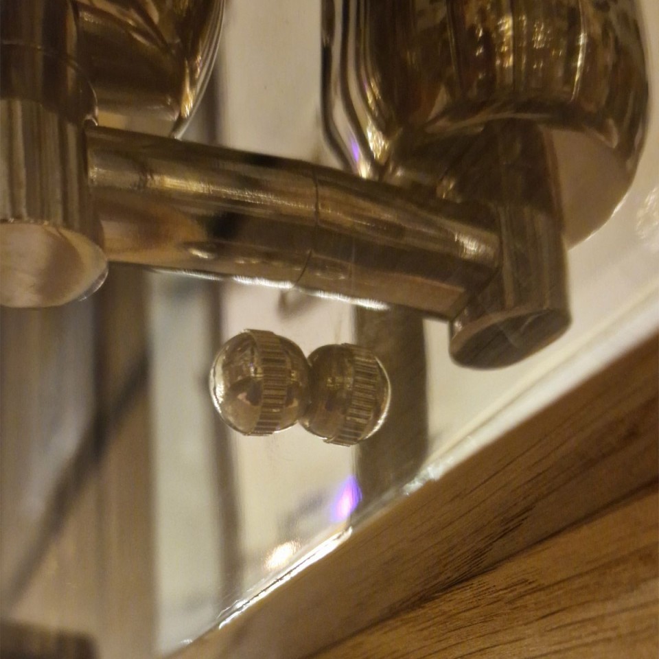 St Martins 1-Lt Outdoor Wall Light Polished Nickel/Clear 30.5cm IP44