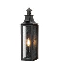 Stow 1-Lt Outdoor Wall Light Old Bronze/Glass 45cm IP44