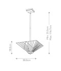 Alderley 2 light tiffany style ceiling light trio-mount vintage bronze 38cm Elstead Lighting Alderley 2 light tiffany style ceiling light trio-mount vintage bronze 38cm
