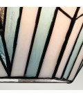 Alderley 2 light tiffany style wall light vintage bronze 30.5cm Elstead Lighting Alderley 2 light tiffany style wall light vintage bronze 30.5cm