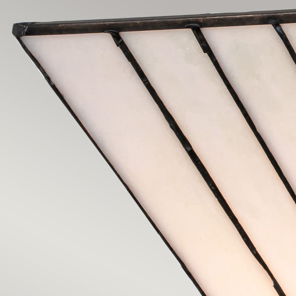 Alderley 2 light tiffany style wall light vintage bronze 30.5cm Elstead Lighting Alderley 2 light tiffany style wall light vintage bronze 30.5cm