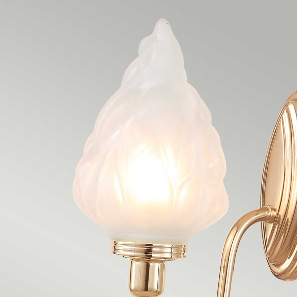 Blake 1 Light Wall Light - Rose Gold IP44 Elstead Lighting Blake 1 Light Wall Light - Rose Gold IP44