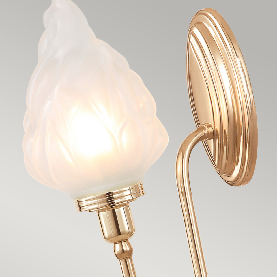 Blake 1 Light Wall Light - Rose Gold IP44 Elstead Lighting Blake 1 Light Wall Light - Rose Gold IP44