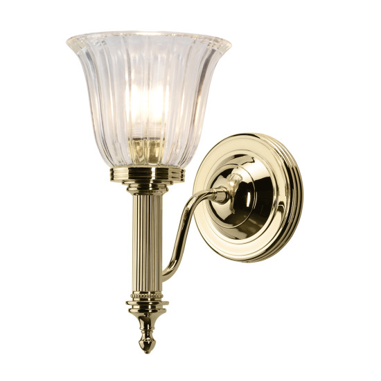 Carroll 1 Light - Polished Brass IP44