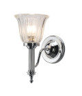 Carroll 1 Light - Polerad Krom IP44 Elstead Lighting Carroll 1 Light - Polerad Krom IP44