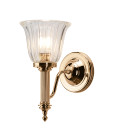 Carroll 1 Light Wall Light - Rose Gold IP44 Elstead Lighting Carroll 1 Light Wall Light - Rose Gold IP44