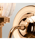 Carroll 1 Light Wall Light - Rose Gold IP44 Elstead Lighting Carroll 1 Light Wall Light - Rose Gold IP44