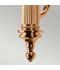 Carroll 1 Light Wall Light - Rose Gold IP44 Elstead Lighting Carroll 1 Light Wall Light - Rose Gold IP44