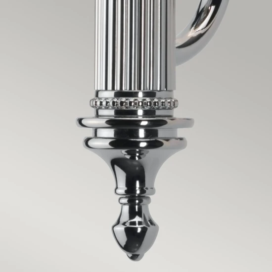 Carroll 1-ljus Vägglampa Polerad Krom 26,5cm IP44