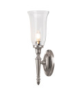 Dryden 1 Light Wall Light - Polished Nickel IP44 Elstead Lighting Dryden 1 Light Wall Light - Polished Nickel IP44