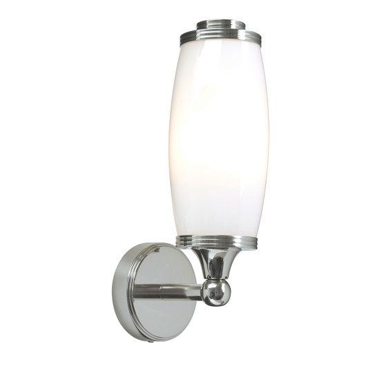 Eliot 1 Light Wall Light - Polished Chrome IP44 Eliot 1 Light Wall Light - Polished Chrome IP44