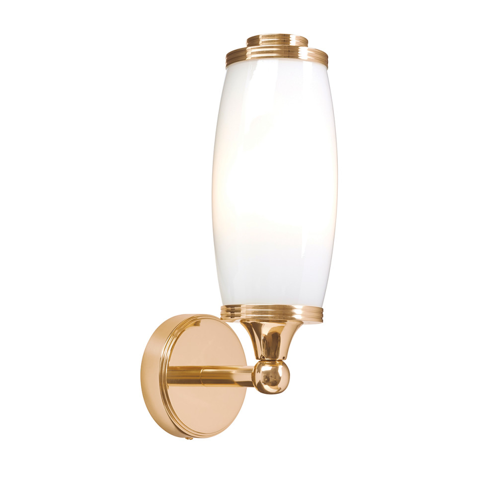 Eliot 1 Light Wall Light - Rose Gold IP44 Elstead Lighting Eliot 1 Light Wall Light - Rose Gold IP44