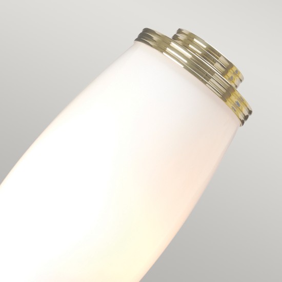 Eliot 2 Light Wall Light - Polished Brass IP44 Eliot 2 Light Wall Light - Polished Brass IP44