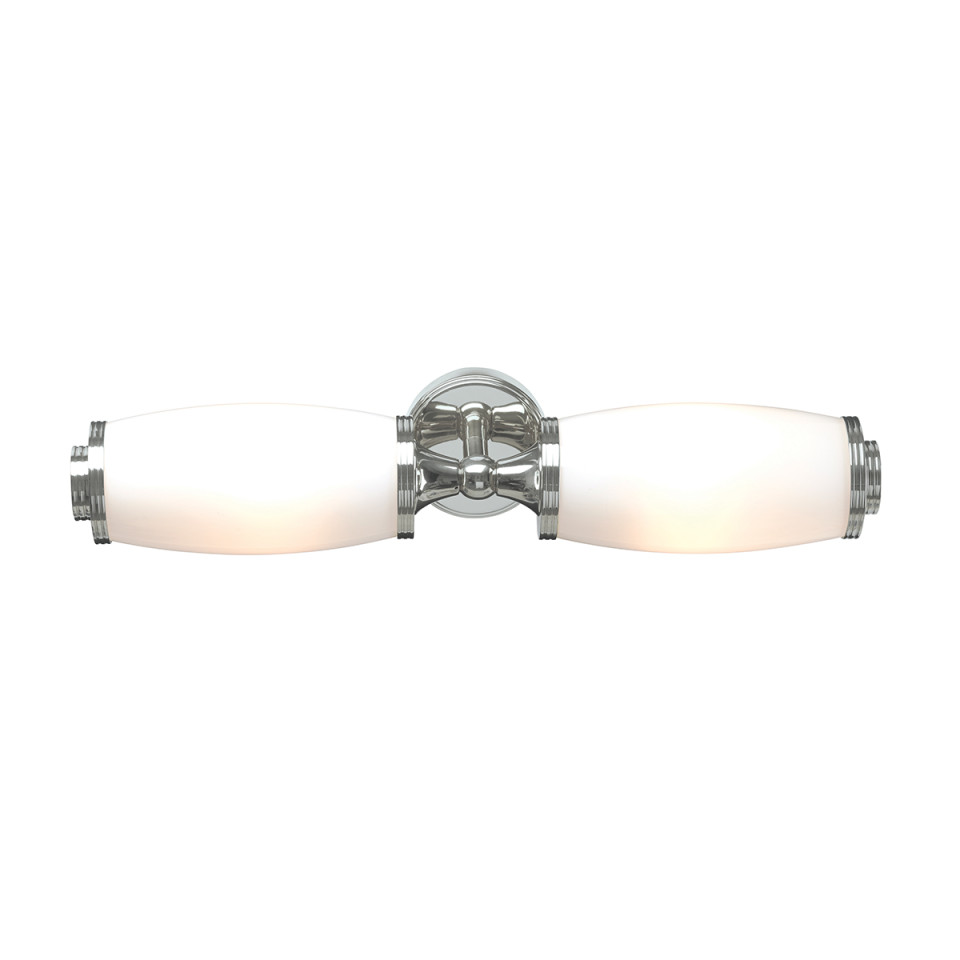 Eliot 2-ljus Vägglampa Polerad Krom 9,5cm Elstead Lighting Eliot 2-ljus Vägglampa Polerad Krom 9,5cm