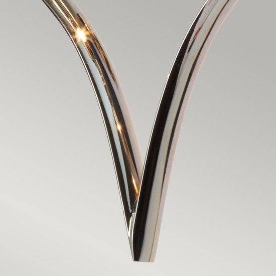 Falmouth 2 Light Wall Light - Polished Chrome IP44